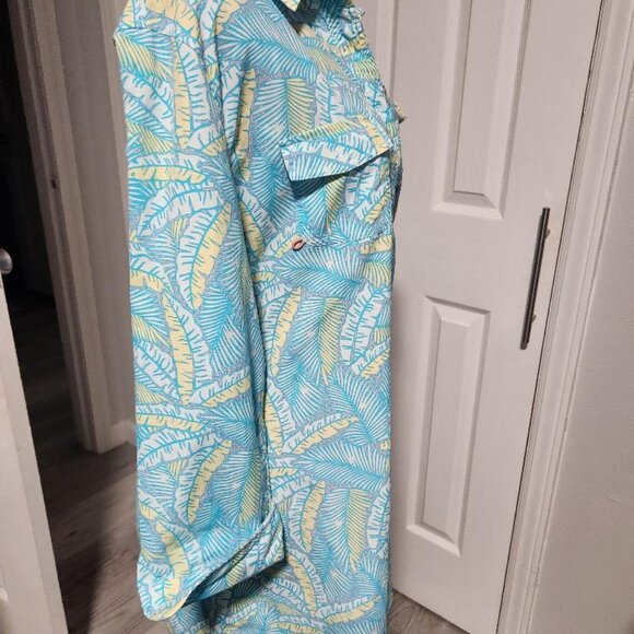 Vinyard Vines Performance Polo Shirt Dress Womens Sz 14 MSRP $158 - Picture 3 of 10